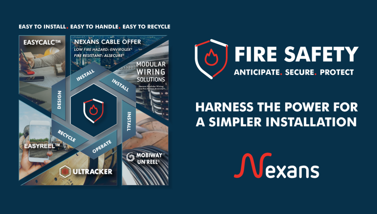 Nexans - Nexans launches Nexans Fire Safety